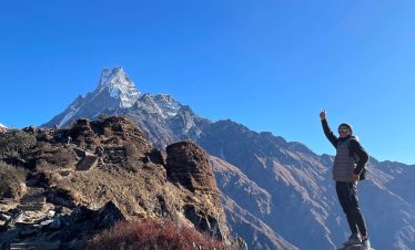 Image from Mardi Himal Trek in Nepal.
