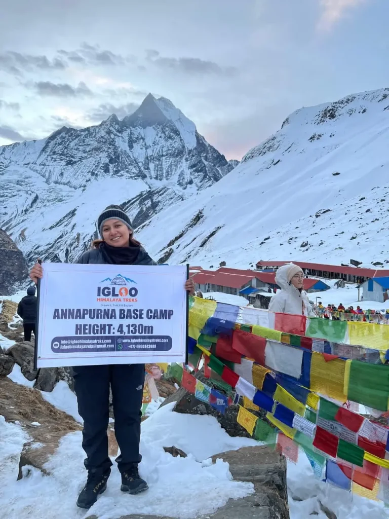 Annapurna Base camp image Igloo