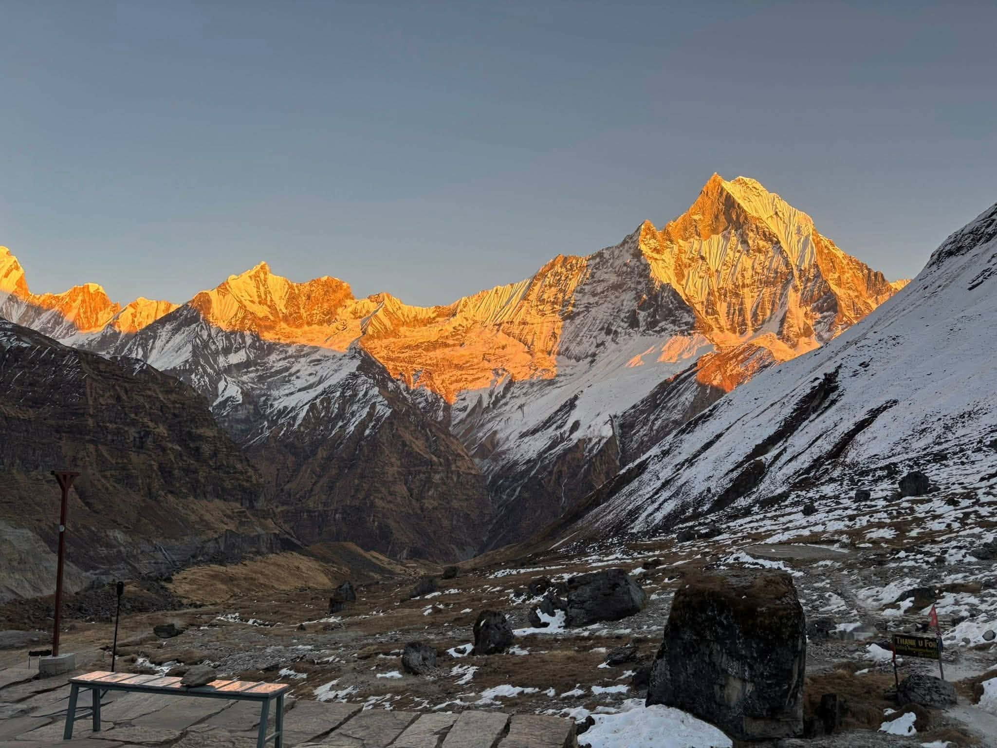 Annapurna Base Camp Trek Cost explained during a guided trek in Nepal