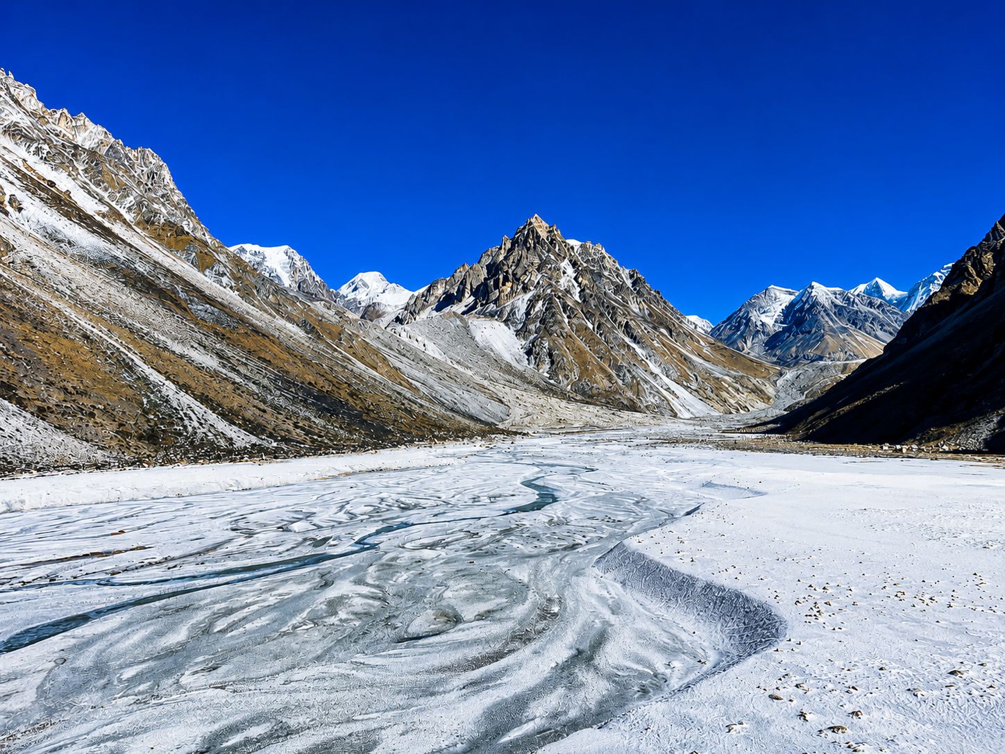 Kanchenjunga Circuit Trek in eastern Nepal.