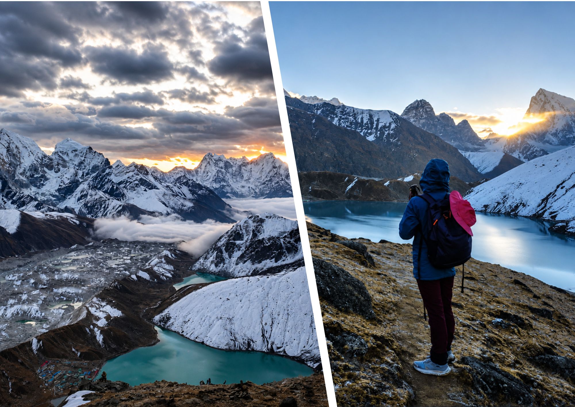Everest Base Camp vs Gokyo Lakes Trek Scenic Mountain Lake 2026