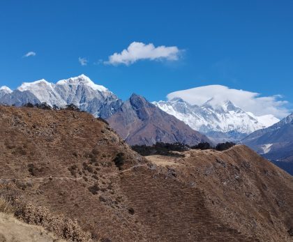Everest view trek in winter