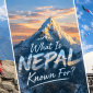what is nepal famous for poster 85x85